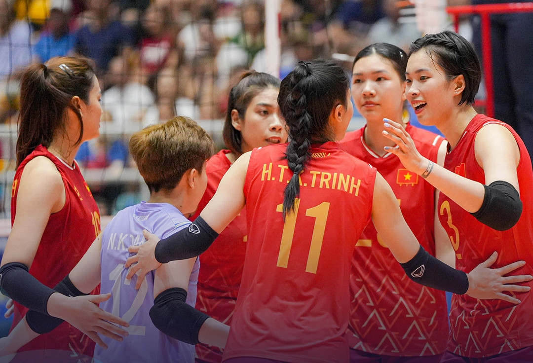 Xác định đối thủ của ĐT bóng chuyền nữ Việt Nam ở bán kết giải châu Á