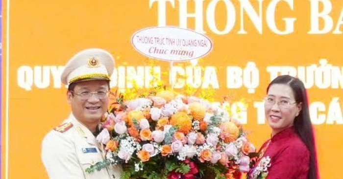 Đại tá Hồ Song Ân làm Giám đốc Công an tỉnh Quảng Ngãi