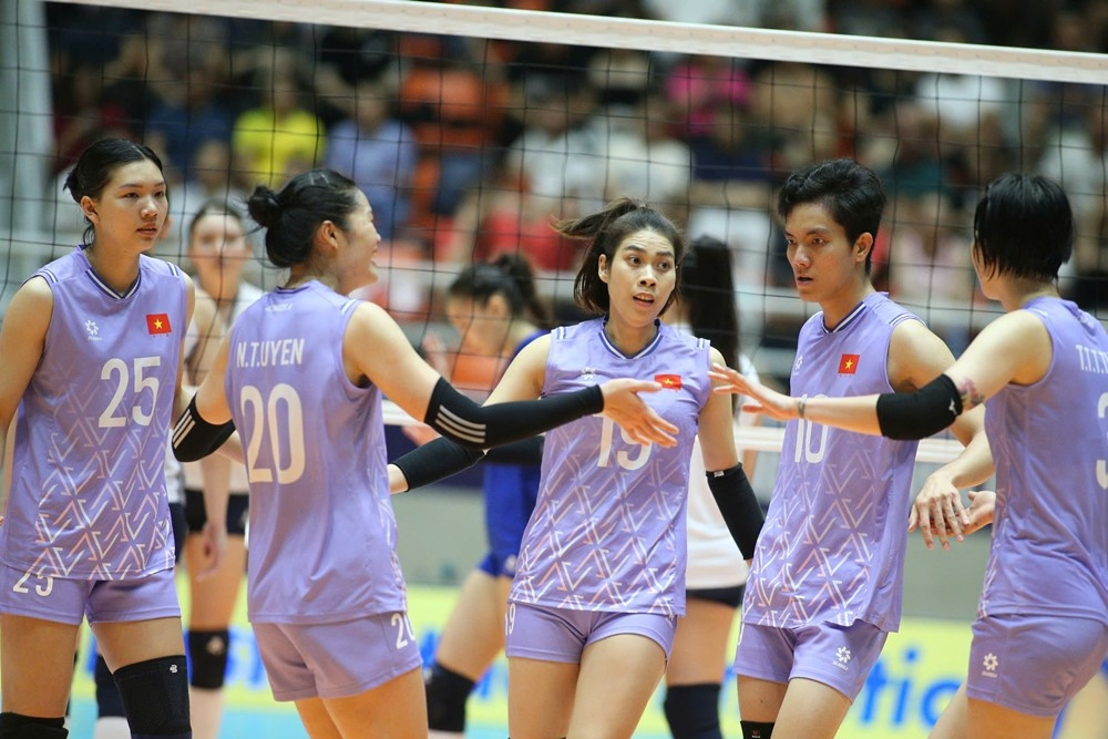 ĐT bóng chuyền nữ Việt Nam vào chung kết AVC Nations Cup