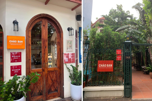 Hai nhà hàng ở Hà Nội cùng tên, cùng treo chứng nhận Michelin gây xôn xao