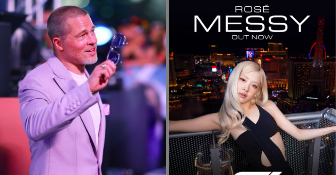 Rose BlackPink ngồi trên đống kim cương, sexy trong MV nhạc phim đua xe của Brad Pitt