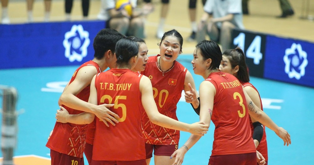 Trực tiếp bóng chuyền nữ Việt Nam 2-0 Philippines: ĐKVĐ chơi áp đảo