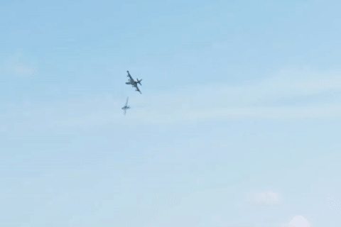 Video chiến đấu cơ Su-25 của Nga rơi ở Donetsk, nghi bị đồng đội bắn nhầm