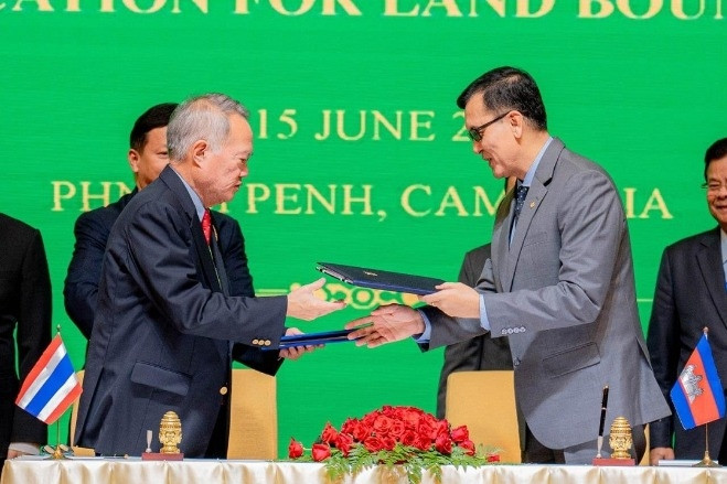 Campuchia không chấp nhận bản đồ của Thái Lan về biên giới tranh chấp