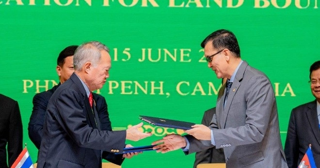 Campuchia không chấp nhận bản đồ của Thái Lan về biên giới tranh chấp