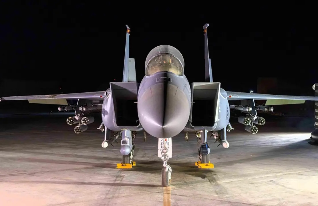 Mỹ biến tiêm kích F-15E thành sát thủ diệt UAV tại 'chảo lửa' Trung Đông