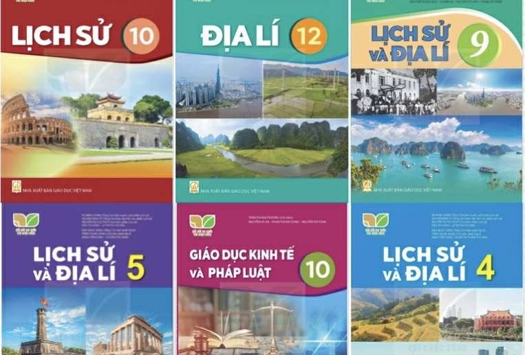 Những sách giáo khoa phải chỉnh sửa khi sáp nhập còn 34 tỉnh, thành