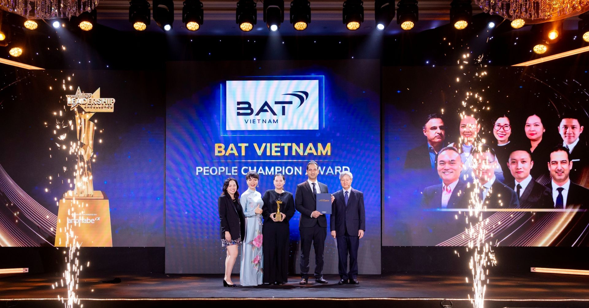 BAT nhận giải 'Lãnh đạo phát triển con người' tại Việt Nam Excellence 2025