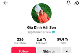 Chủ kênh TikTok 'Gia đình Hải Sen' có hàng triệu người theo dõi bị bắt