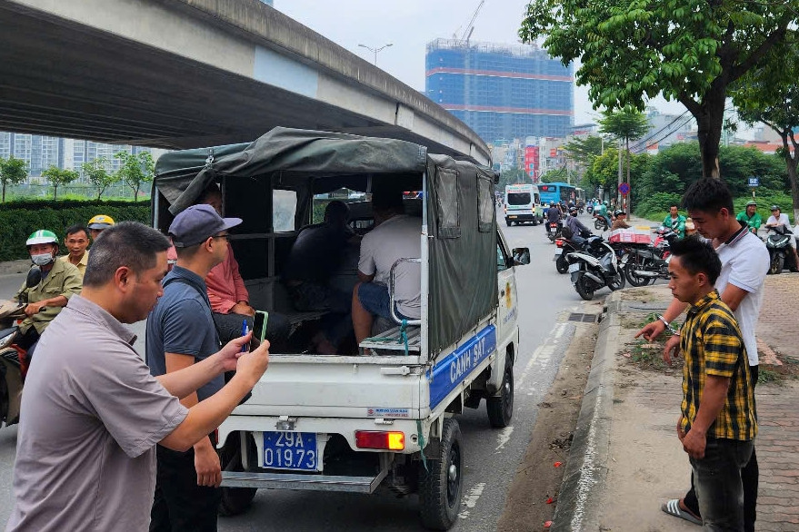 Dựng lại hiện trường vụ ‘chặt chém’ 4,2 triệu đồng tiền taxi ở Hà Nội