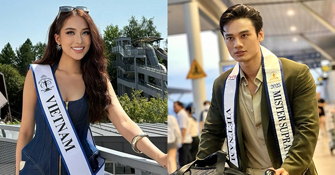 Hoa hậu Kỳ Duyên đang chịu áp lực lớn, Minh Khắc lên đường thi quốc tế