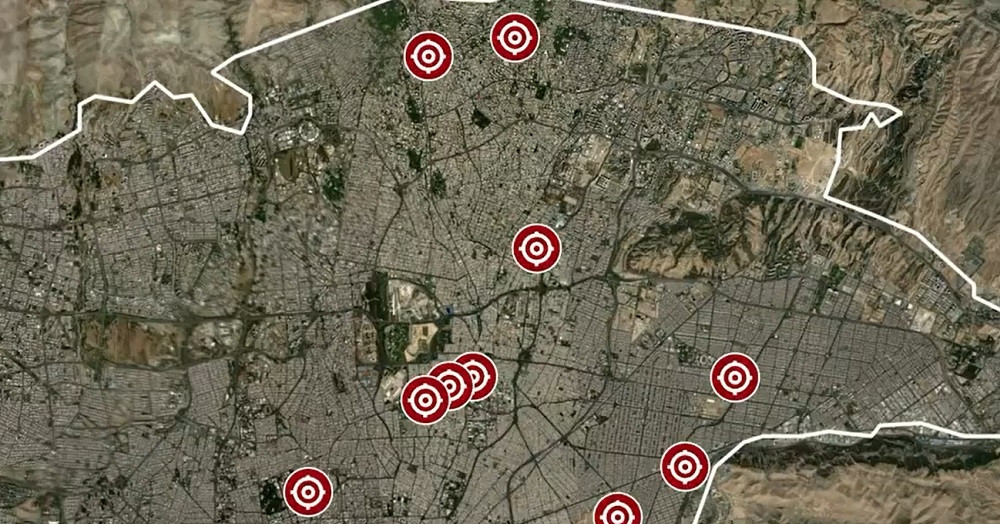 Israel không kích sở chỉ huy đặc nhiệm Quds, Đại sứ quán Mỹ ở Tel Aviv hư hại