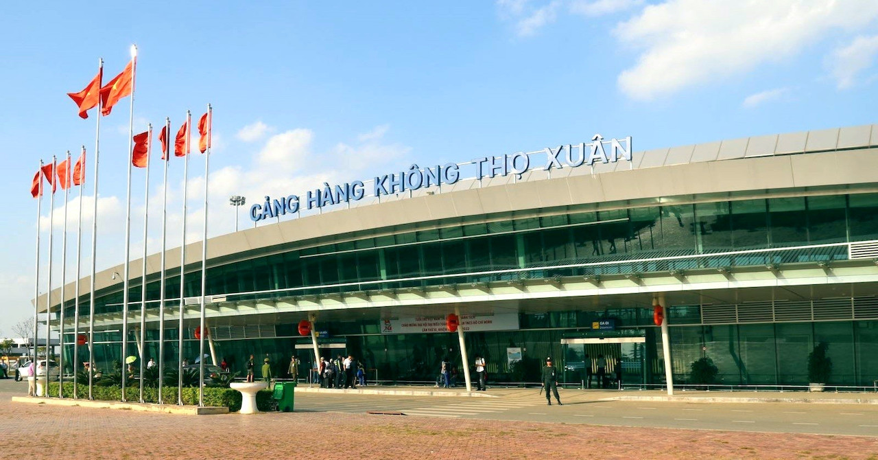 Sân bay Thọ Xuân tạm dừng tiếp nhận tàu bay