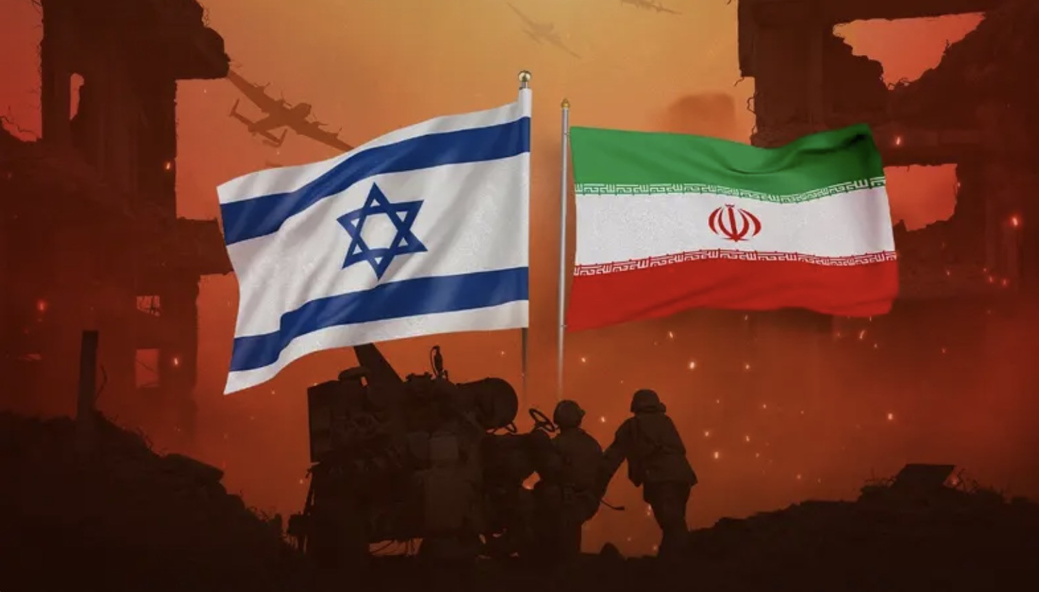 xung đột Israel - Iran. Ảnh: Aalarabiya