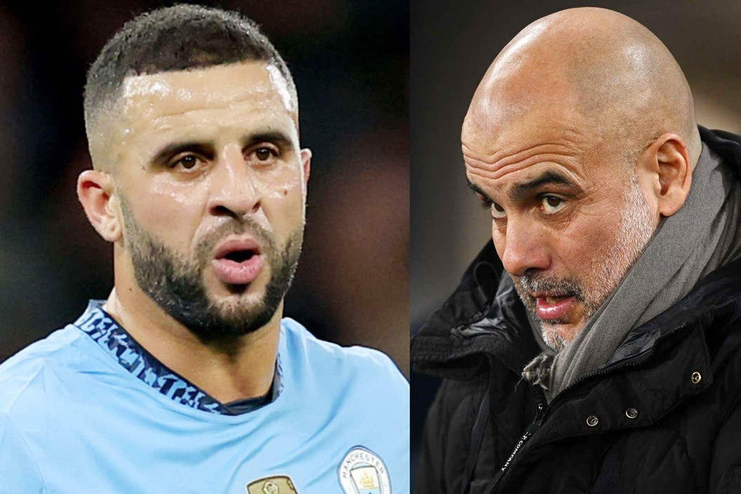 Bị Pep Guardiola hắt hủi, Kyle Walker cay đắng rời Man City