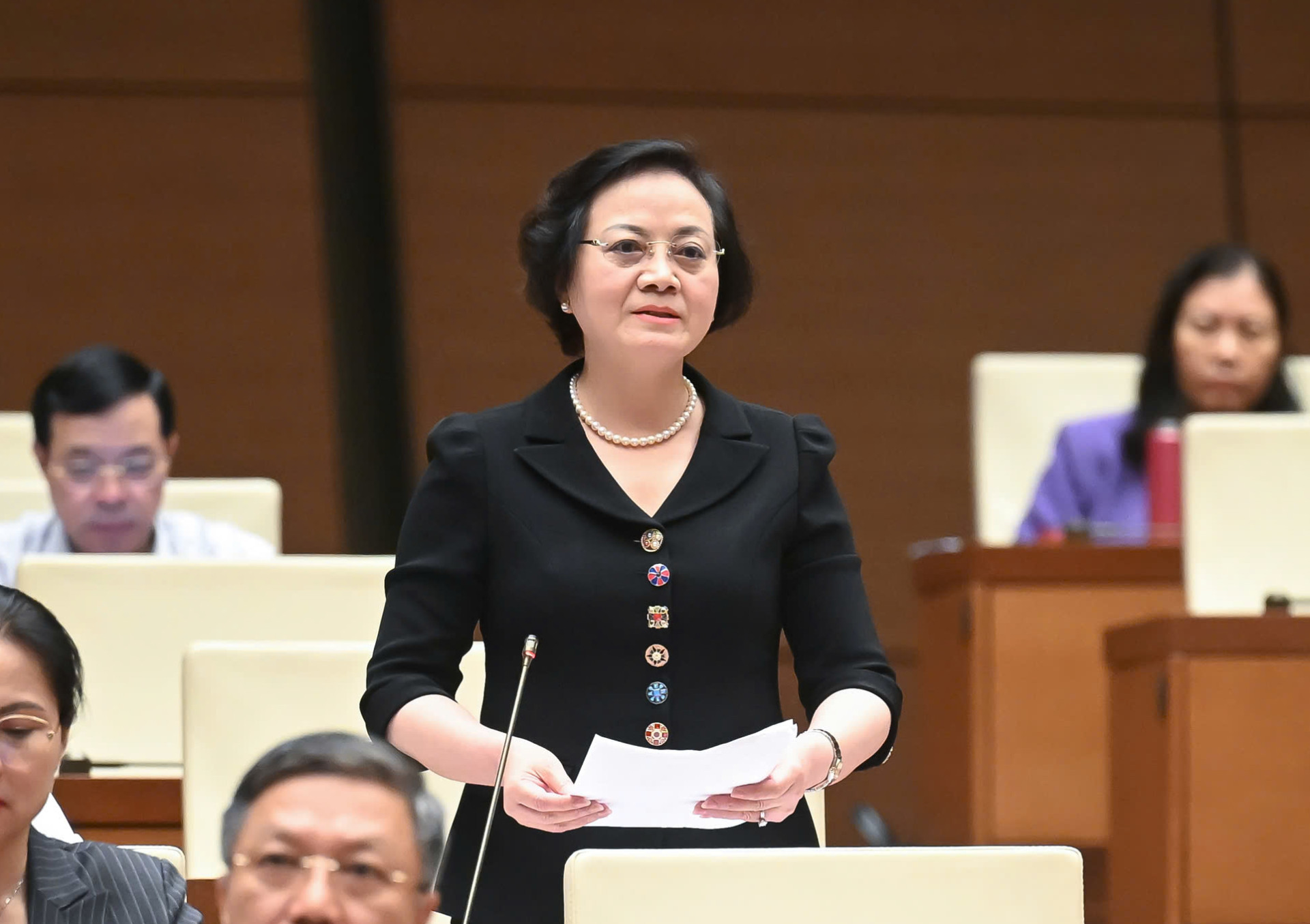 Bộ trưởng nội vụ Phạm Thị Thanh Trà