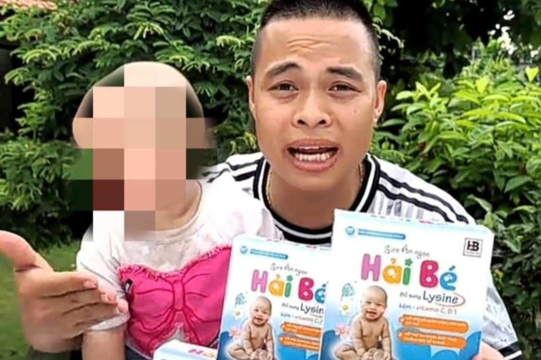 Bộ Y tế lên tiếng vụ Siro ăn ngon Hải Bé của TikToker Gia đình Hải Sen là hàng giả