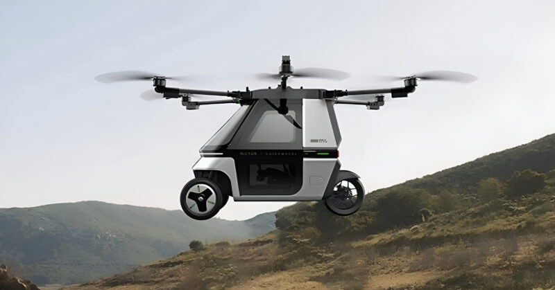 Mô tô bay Skyrider X6 kỳ hoa dị thảo giá 1,8 tỷ đồng của Trung Quốc