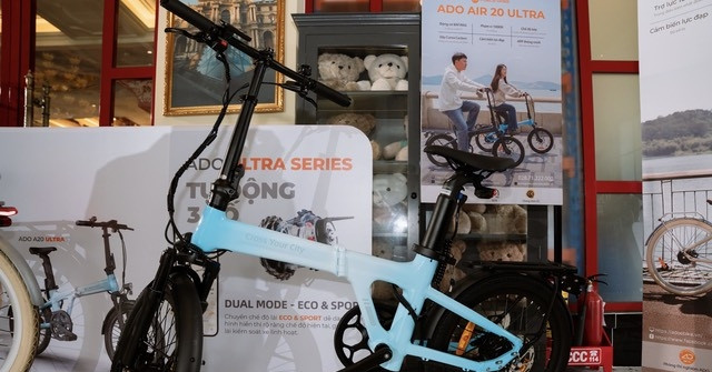ADO EBIKE ra mắt bộ đôi xe đạp trợ lực tại Việt Nam, giá từ 31,99 triệu đồng