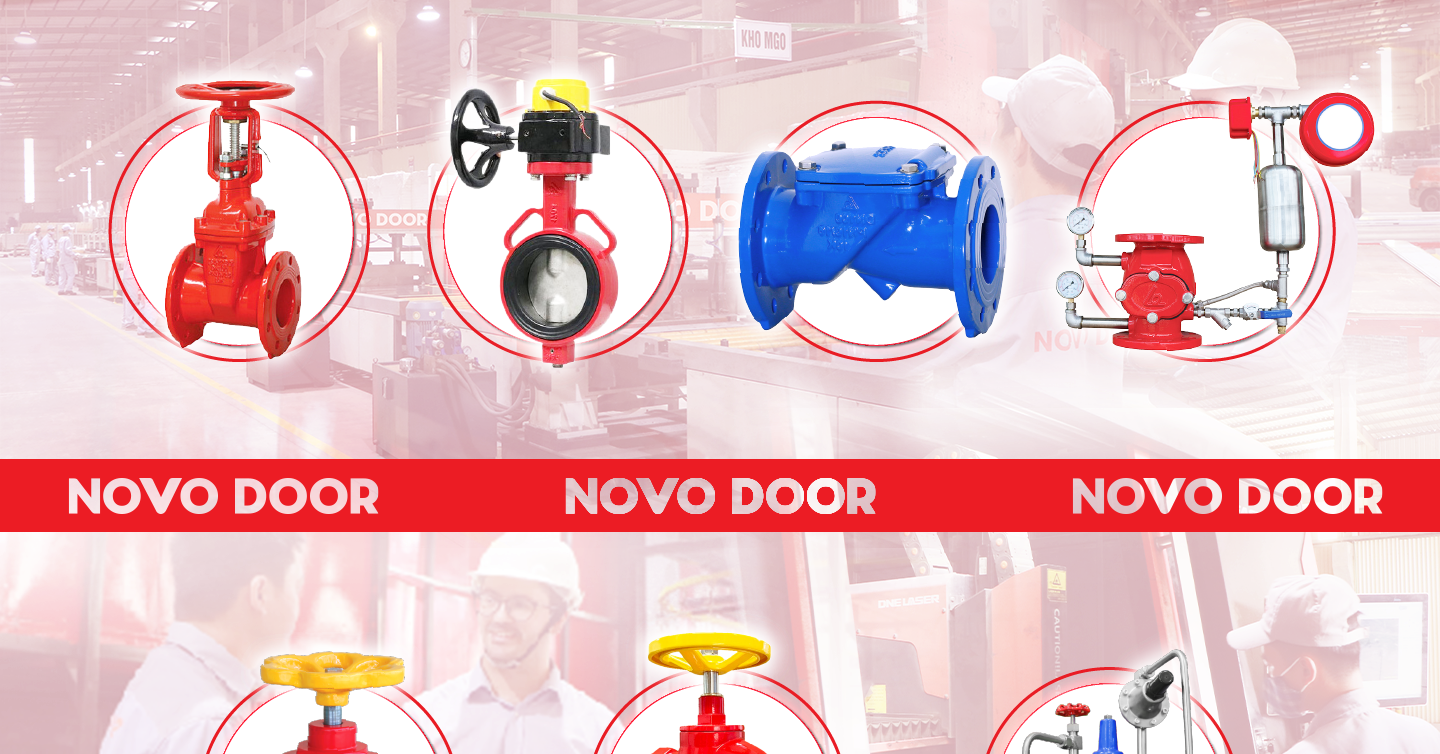 NOVODOOR mở rộng hệ sinh thái phòng cháy: Đồng bộ từ cửa đến van kỹ thuật
