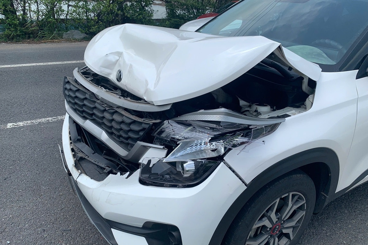 6 ô tô con va chạm liên hoàn trên quốc lộ, lối ra TP Vũng Tàu ùn tắc