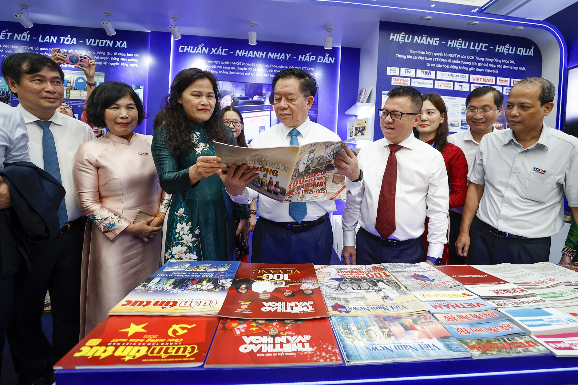 Hội báo toàn quốc 2025 ghi dấu ấn 100 năm báo chí cách mạng Việt Nam
