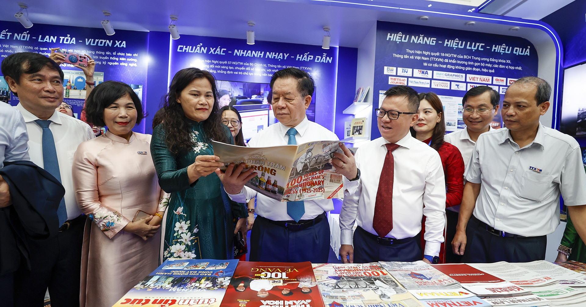 Hội báo toàn quốc 2025 ghi dấu ấn 100 năm báo chí cách mạng Việt Nam