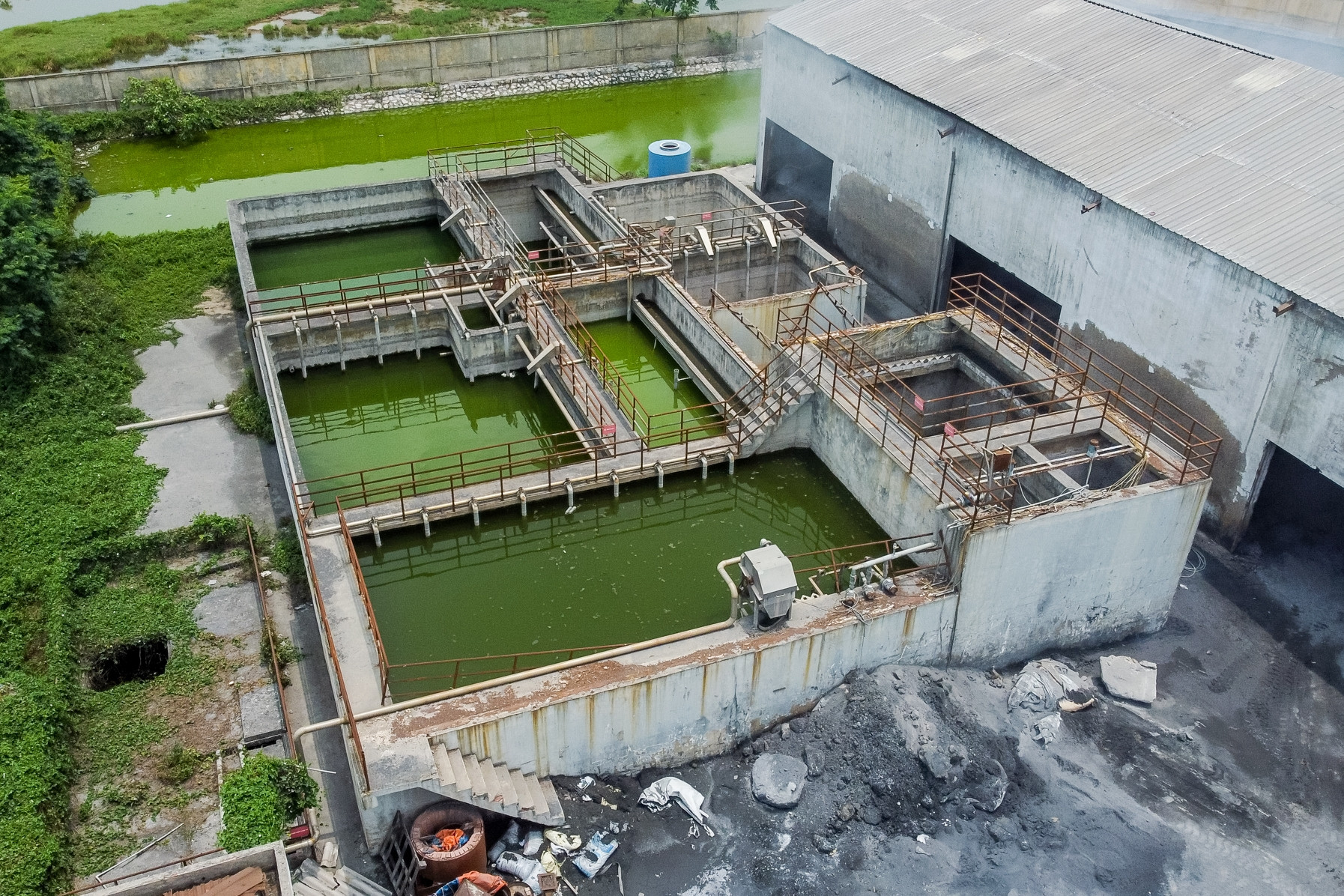 Nam Định: Trạm xử lý nước thải gần 90 tỷ 'đắp chiếu' ở làng nghề ô nhiễm