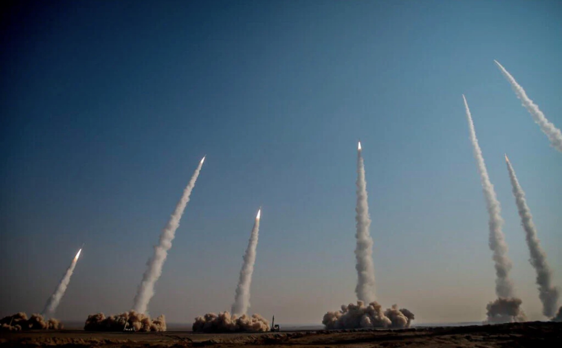 tên lửa Iran. Ảnh: IRGC