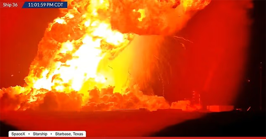 Tên lửa Starship của Elon Musk phát nổ kinh hoàng, rung chuyển căn cứ SpaceX