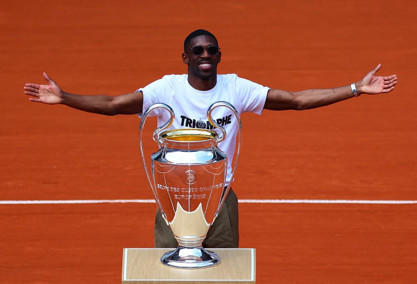Dembele đem cúp vô địch C1 'khuấy đảo' Roland Garros