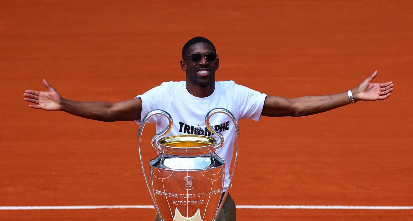 Dembele đem cúp vô địch C1 'khuấy đảo' Roland Garros