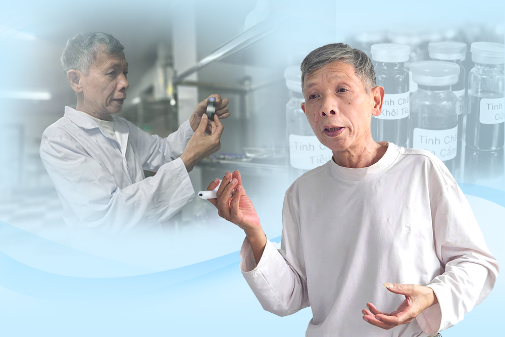 Nhà khoa học Việt học hết lớp 7: Sáng chế độc quyền sau 4.000 lần thất bại