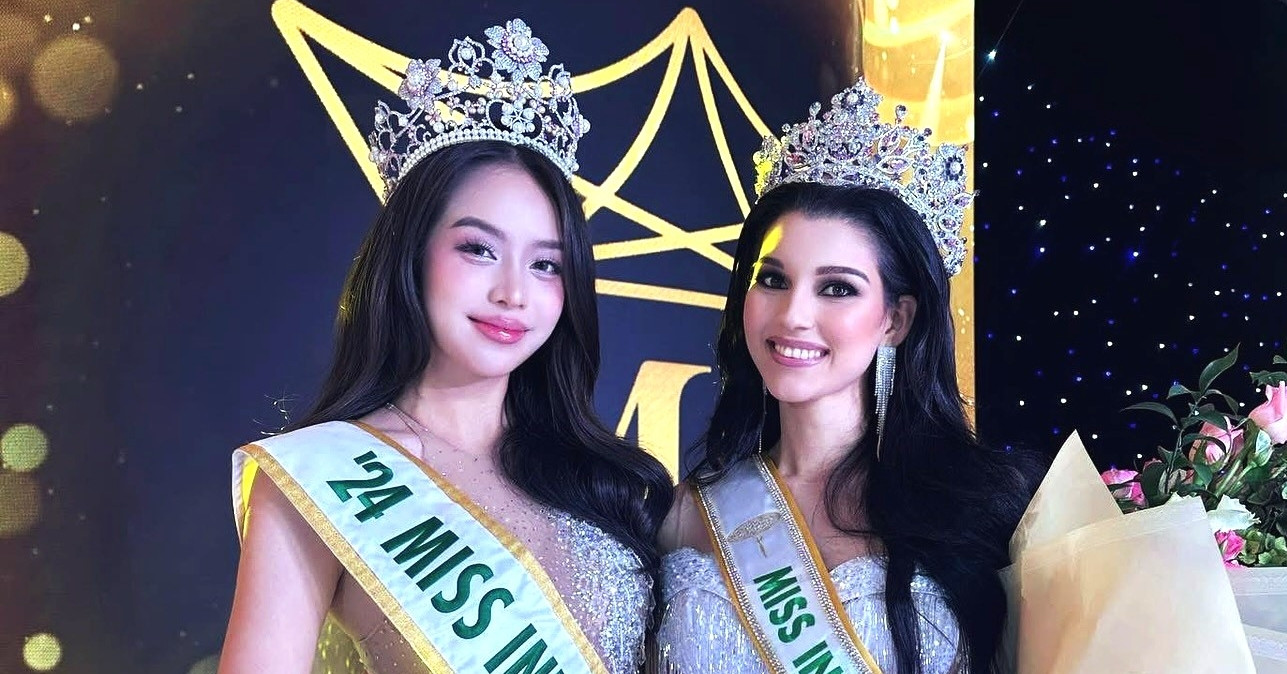 Nữ sinh giỏi 4 thứ tiếng, đọ sắc cùng Thanh Thủy thi Miss International là ai?