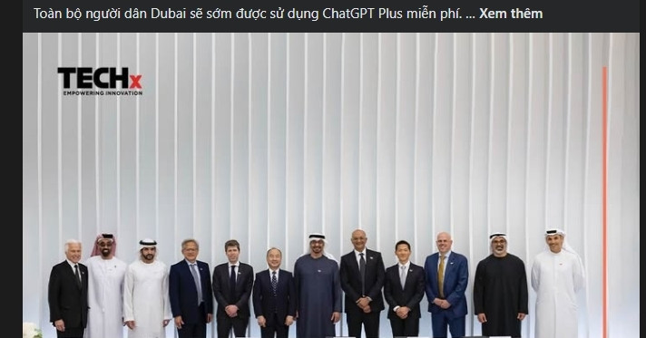 Thực hư thông tin ‘một nước miễn phí ChatGPT Plus cho toàn dân’