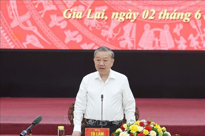 Tổng Bí thư: Đưa Gia Lai mới thành cực tăng trưởng quan trọng Trung - Trung Bộ