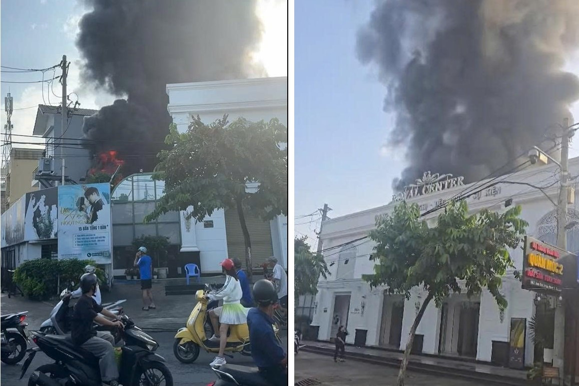 Bản tin trưa 20/6: Cháy lớn tại trung tâm tiệc cưới ở TP.HCM, khói bốc ngút trời