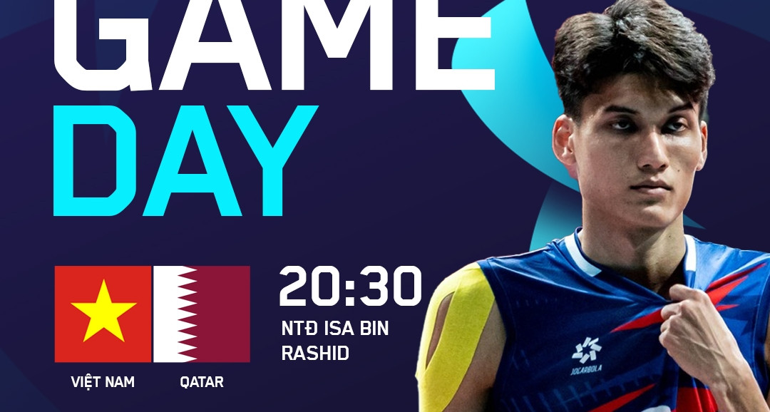 Trực tiếp bóng chuyền nam Việt Nam vs Qatar: Tứ kết AVC Nations Cup 2025