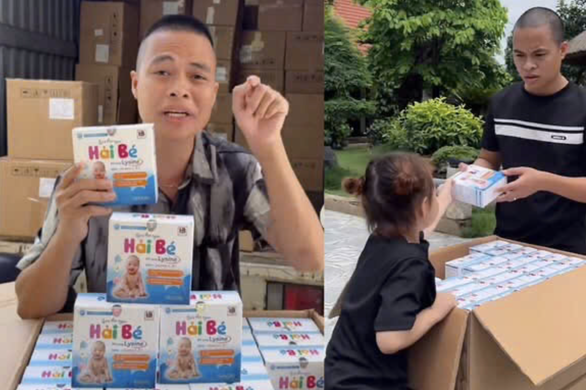 Bán cả trăm nghìn hộp siro giả cho trẻ em, 'Gia đình Hải Sen' gây phẫn nộ