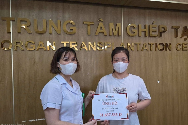 Bạn đọc giúp đỡ em Hoàng Tiến Đạt suy thận giai đoạn cuối hơn 51 triệu đồng
