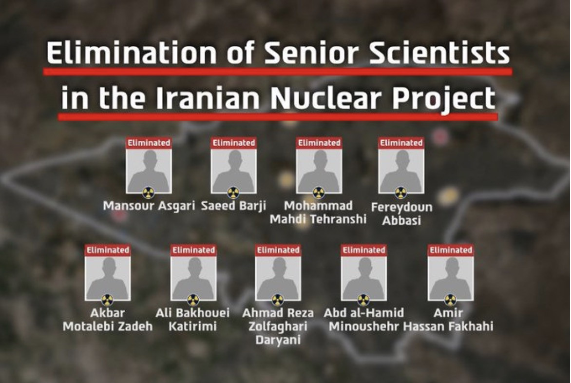 Nhà khoa học hạt nhân Iran. Ảnh: JPost