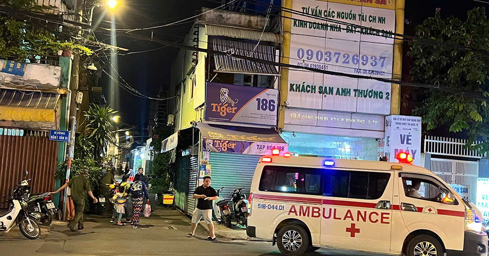 Thanh niên tử vong trong tình trạng lõa thể ở TPHCM