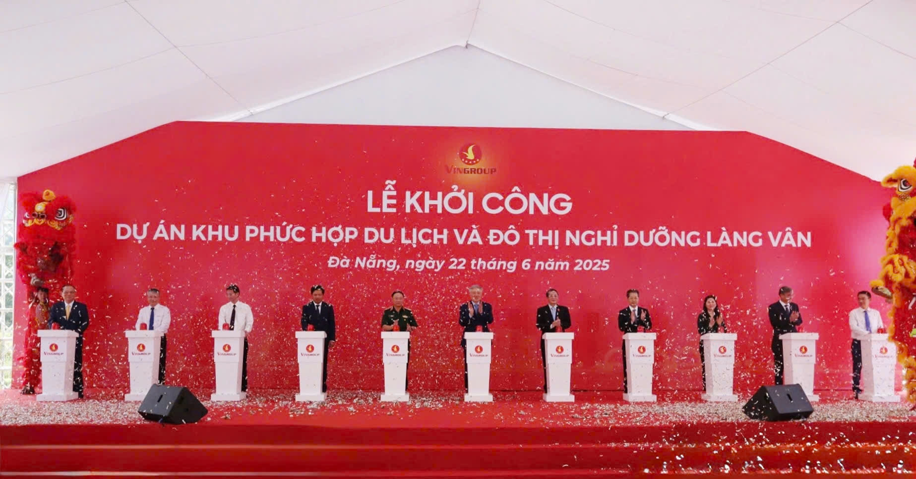 Khởi công khu phức hợp du lịch và đô thị nghỉ dưỡng Làng Vân