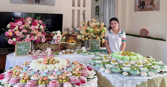 Mẹ 5 con, 2 bé bại não và hành trình mưu sinh từ những mâm lễ thôi nôi