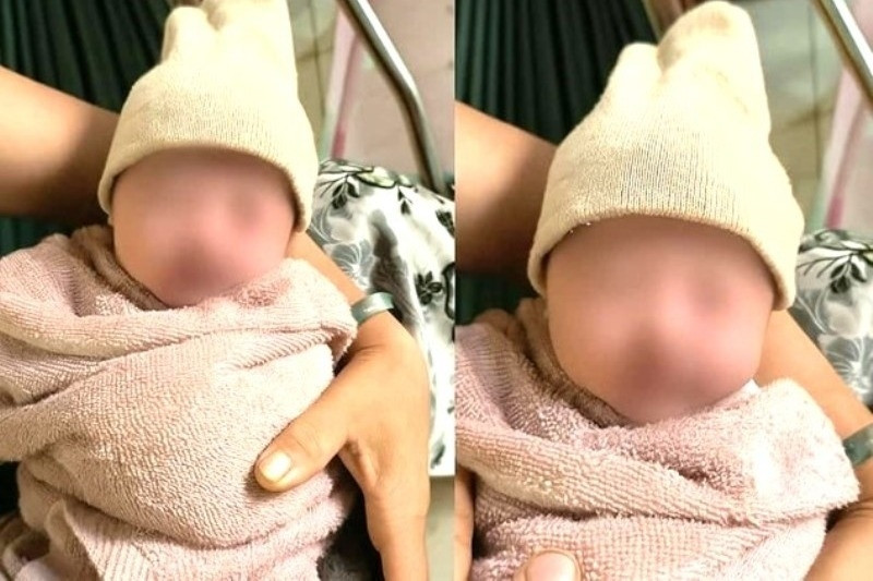 Bé gái 1 ngày tuổi bị bỏ rơi trước kho hàng ở Gia Lai