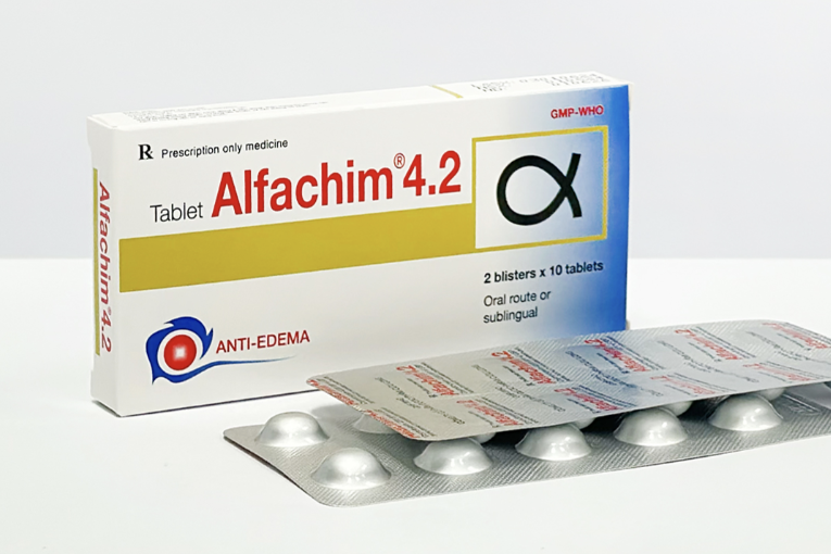 Thu hồi lô thuốc chống phù nề, kháng viêm Alfachim 4.2 không đạt chất lượng