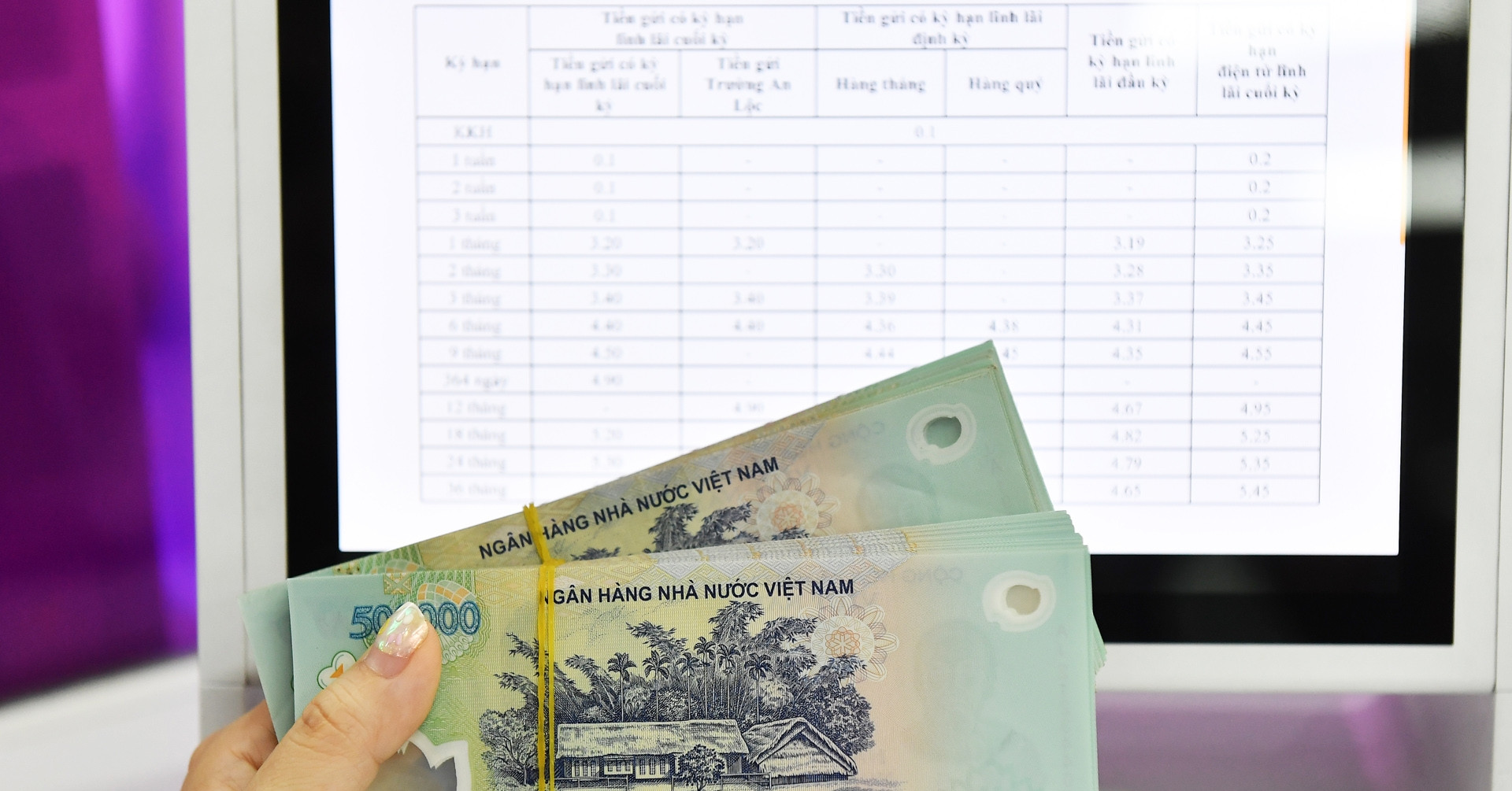 Lãi suất ngân hàng hôm nay 23/6/2025: Nhà băng nào niêm yết mức cao nhất 6,1%?