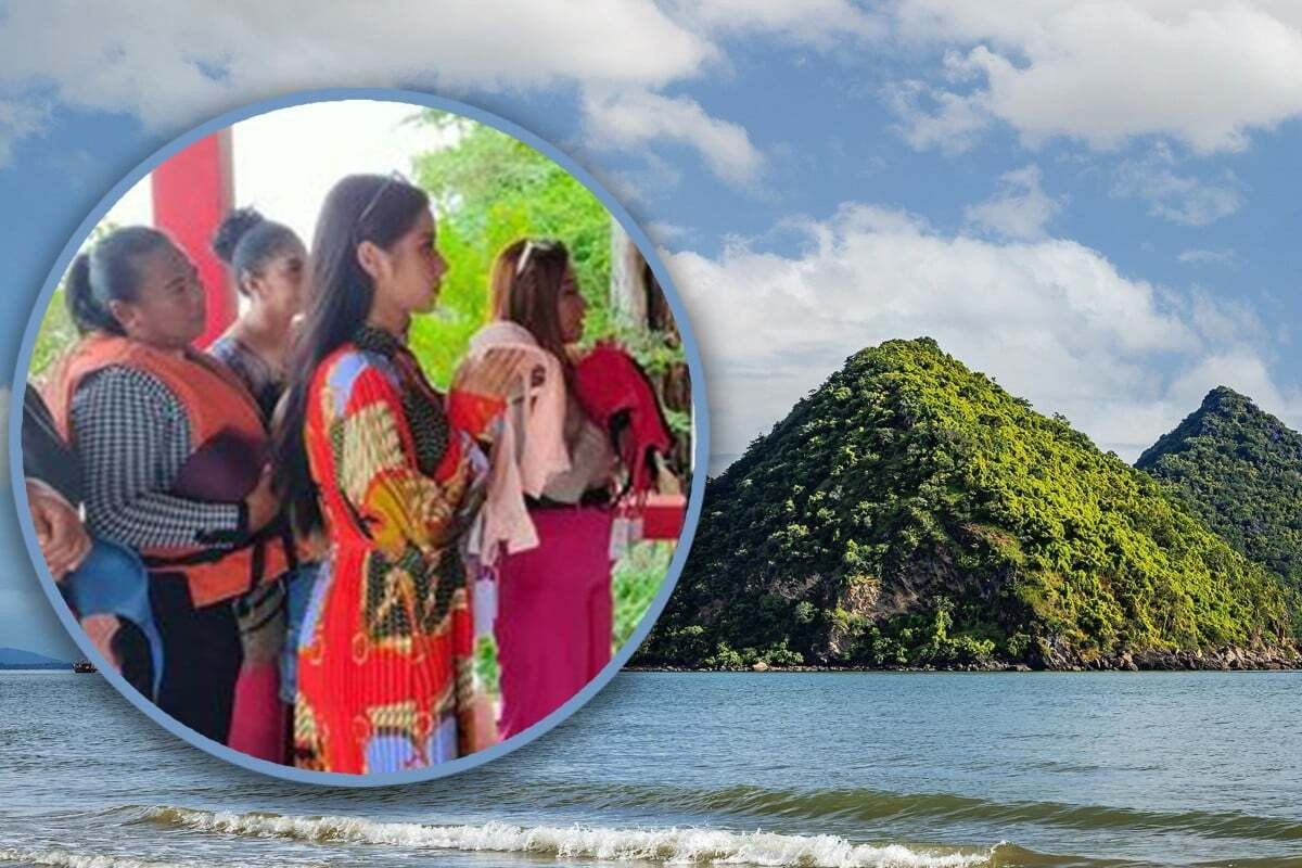 Hòn đảo bí ẩn hình bầu ngực hút khách nữ tới cầu tình duyên