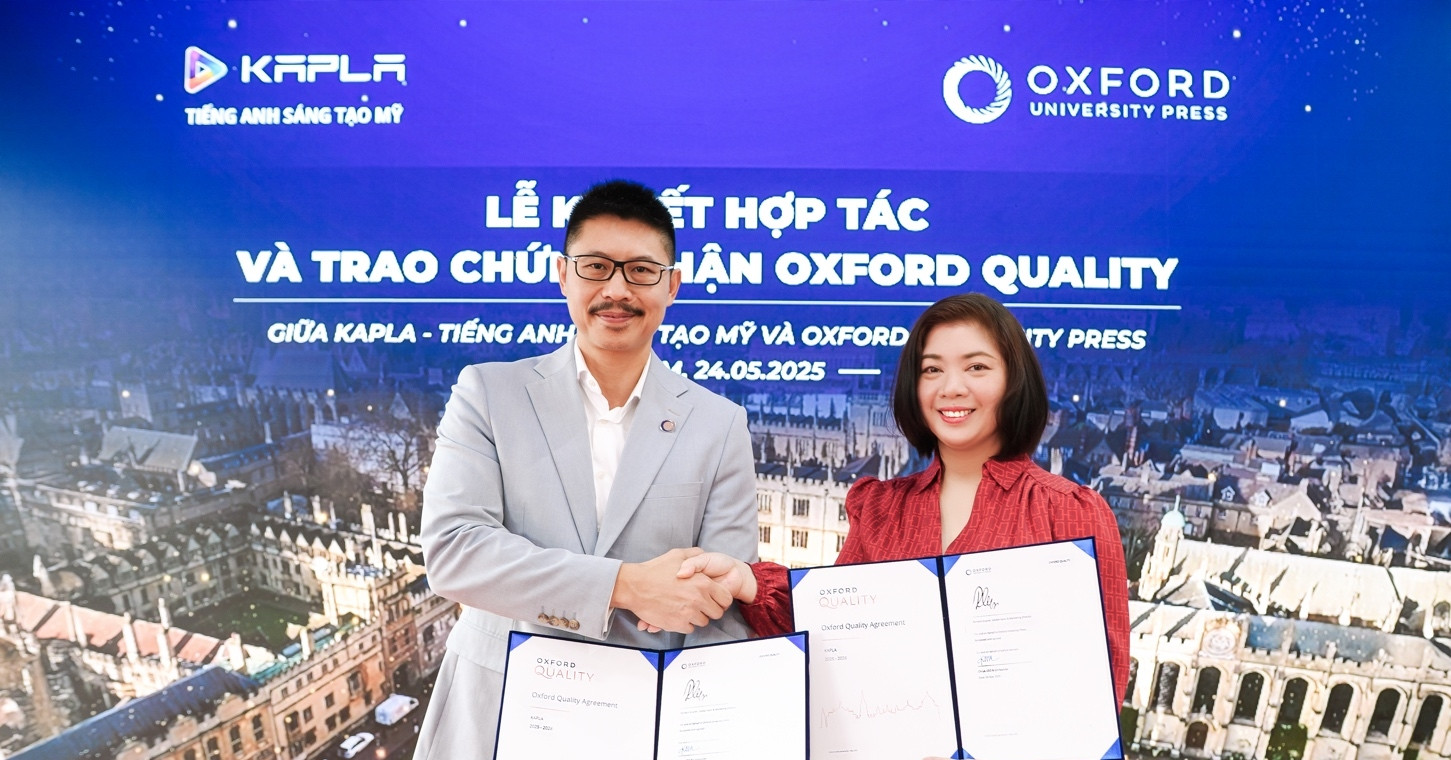 Kapla nhận chứng nhận Oxford Quality