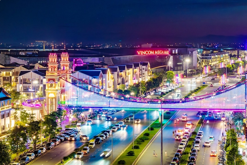 Vincom Mega Mall Ocean City quy tụ hàng trăm thương hiệu quốc tế